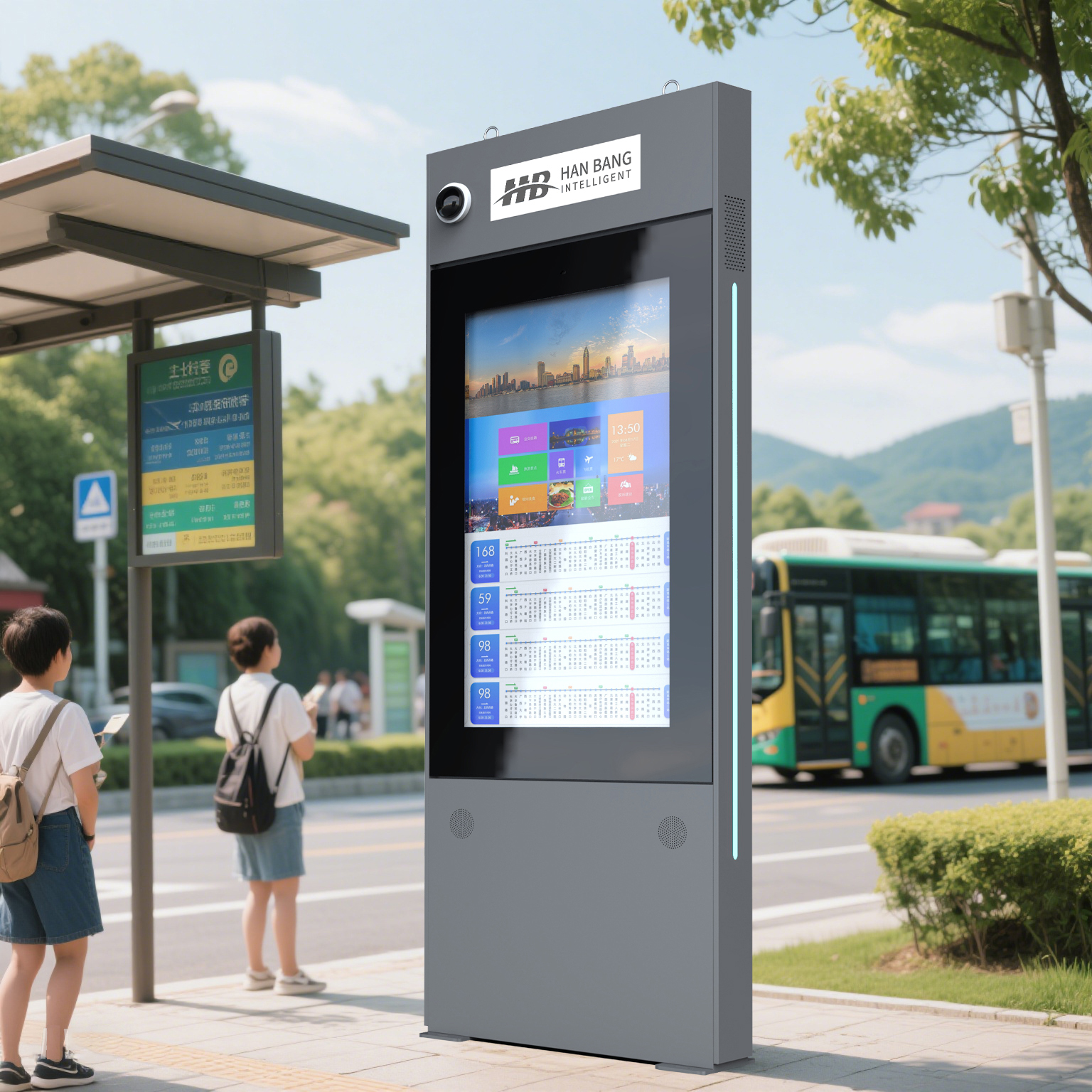 Smart Bus E-Stops: Voyage urbain plus intelligent et plus convivial
