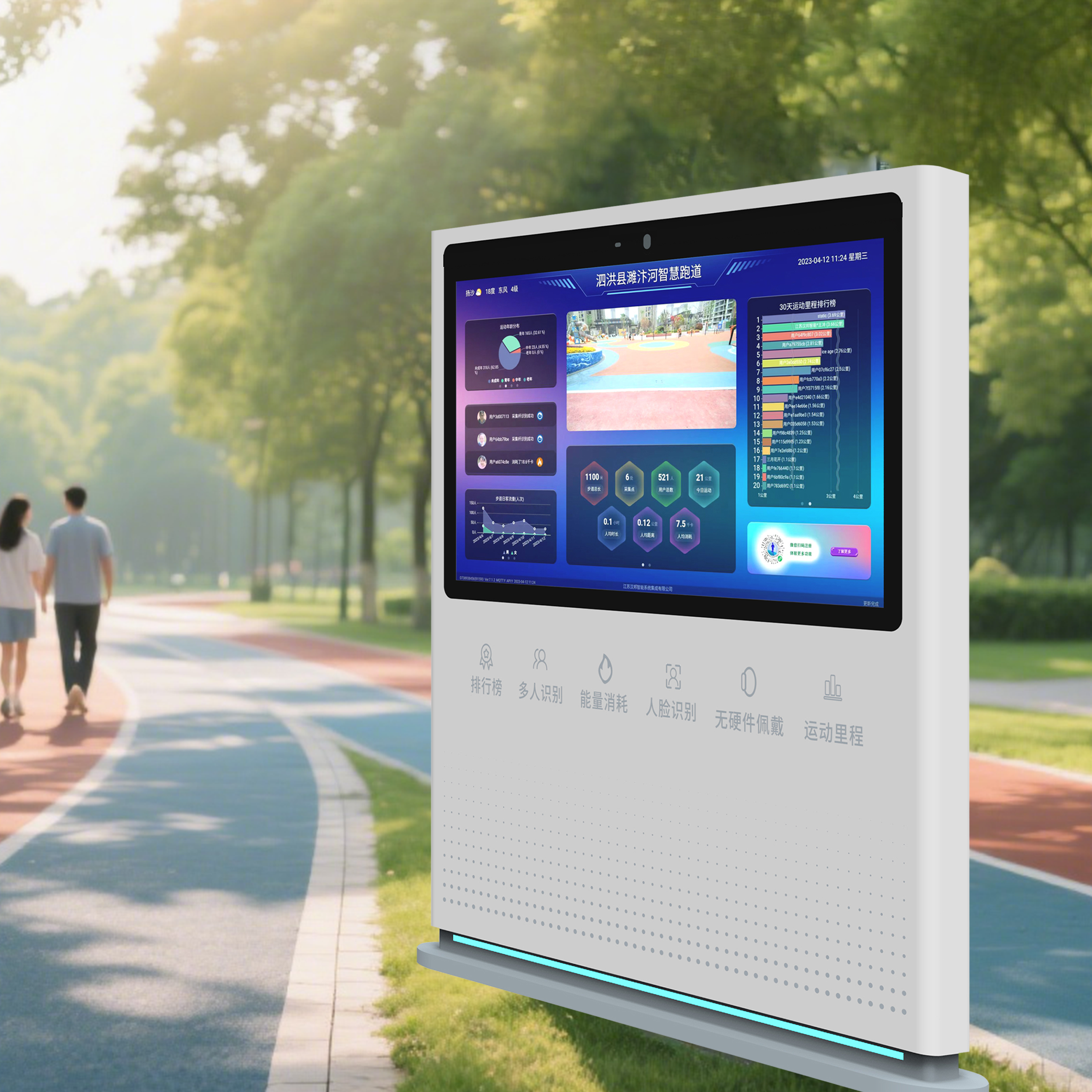 Comment fonctionne un affichage de piste intelligent ? Explorer l'avenir du fitness