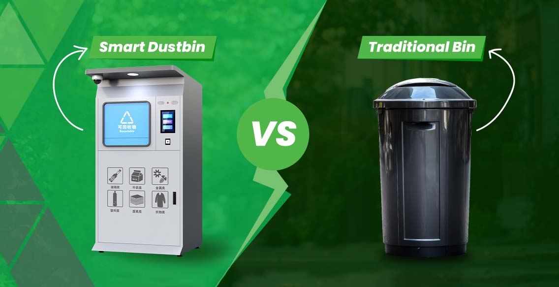 Coubelles intelligentes Vs. Courbelles traditionnelles: pourquoi l'avenir appartient à Smart Eco-Tech?