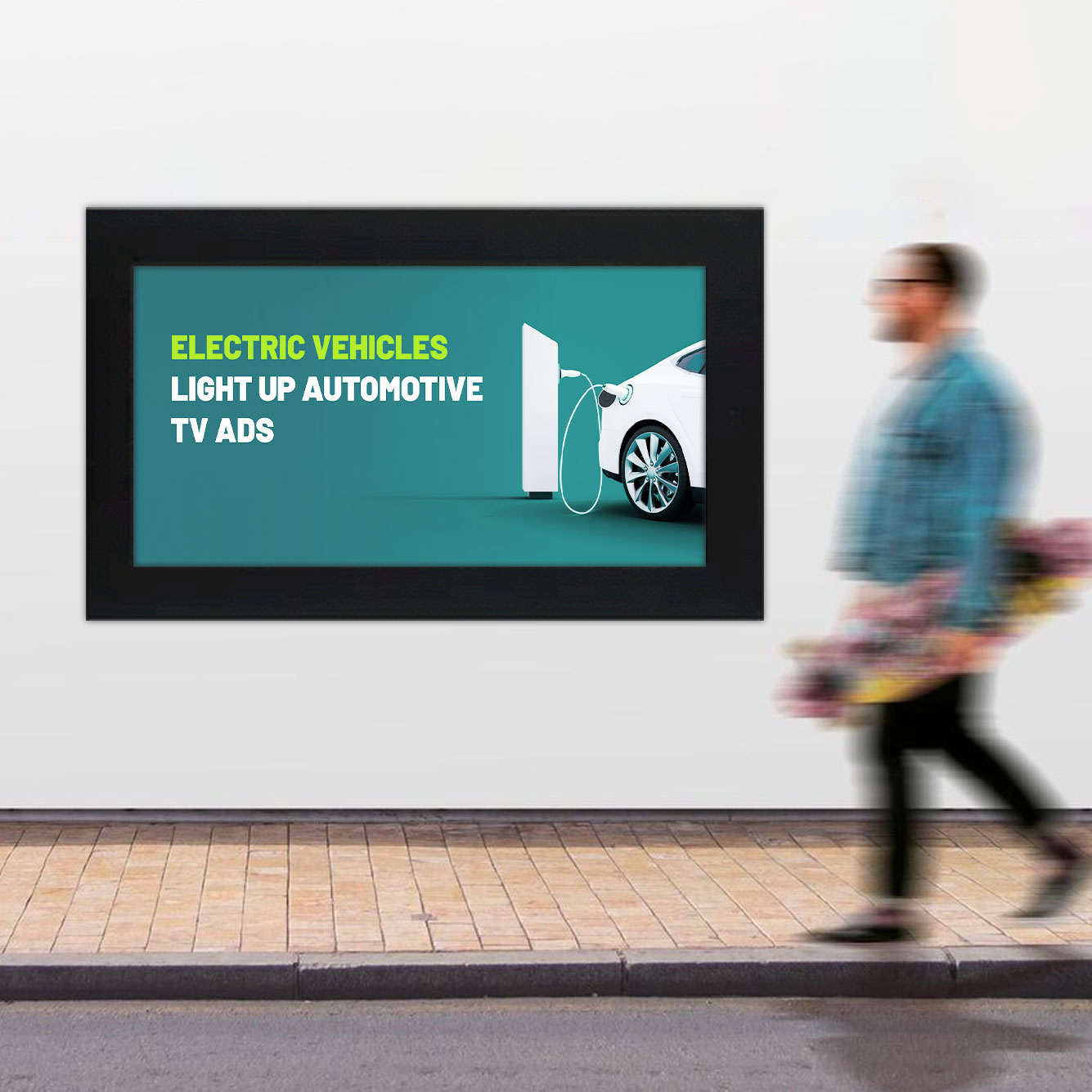 Signalisation numérique en extérieur mural / suspendu: la nouvelle frontière des médias numériques urbains