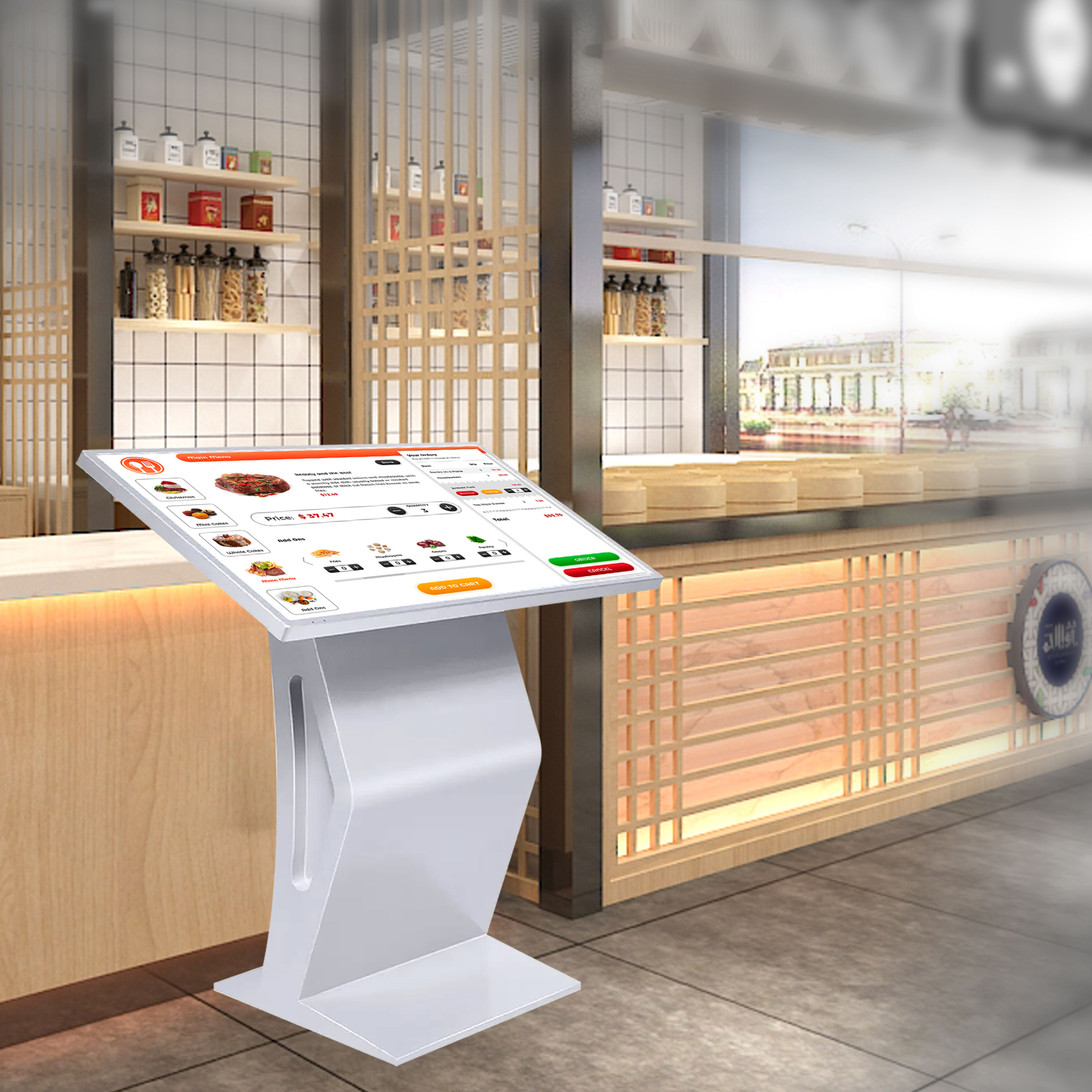 卧式触摸一体机4