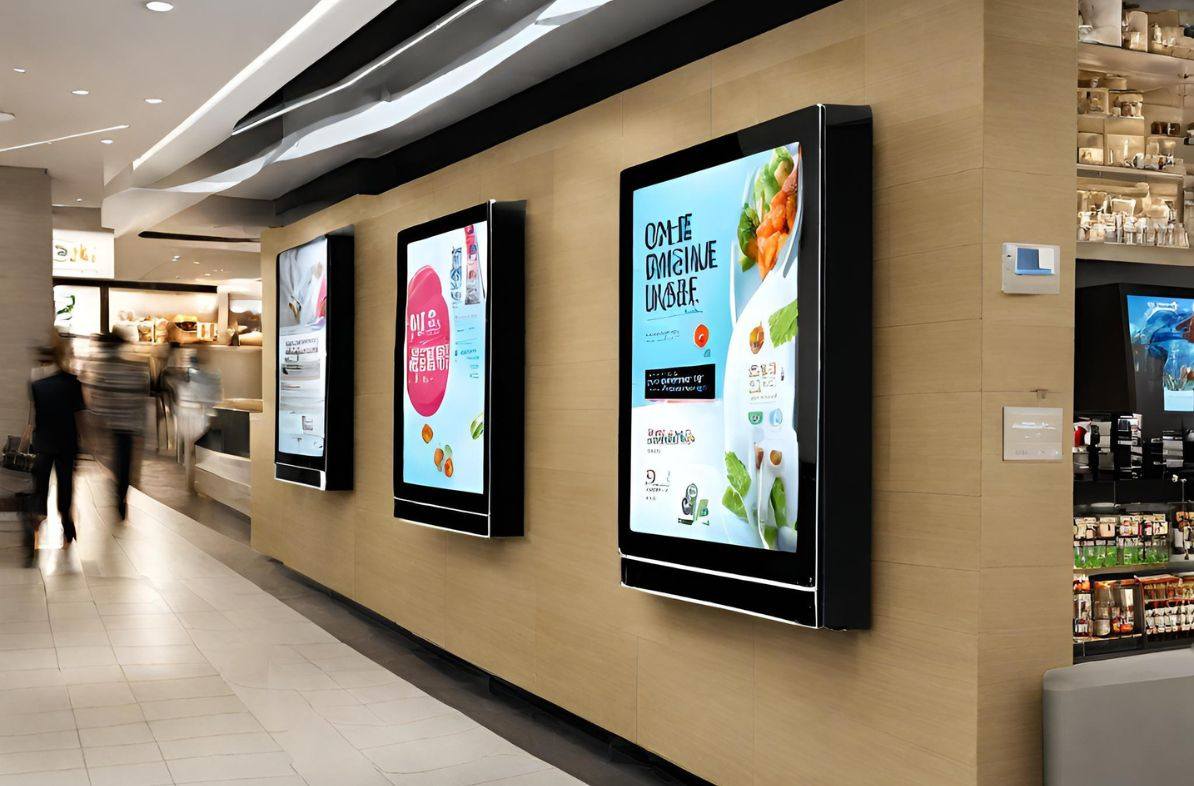 Machine publicitaire LCD d'intérieur : le changement visuel spatial à l'ère numérique