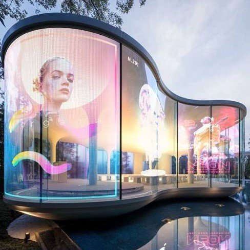 Écrans LED transparents: le changeur de jeu dans la technologie visuelle