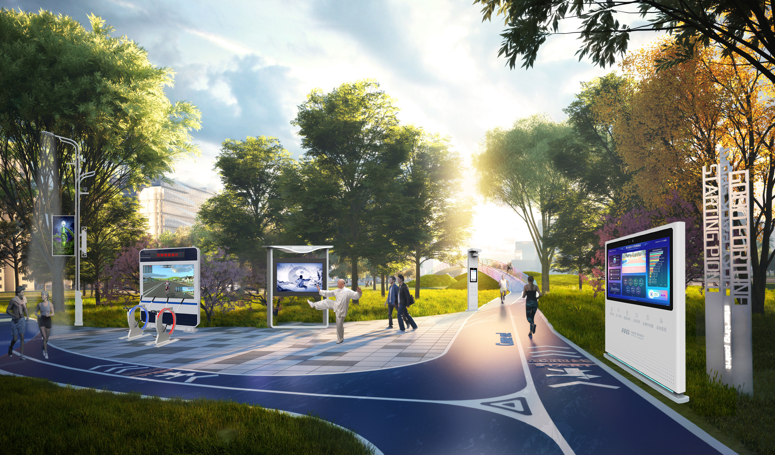 Parcs intelligents: l'avenir des espaces verts urbains alimentés par la technologie