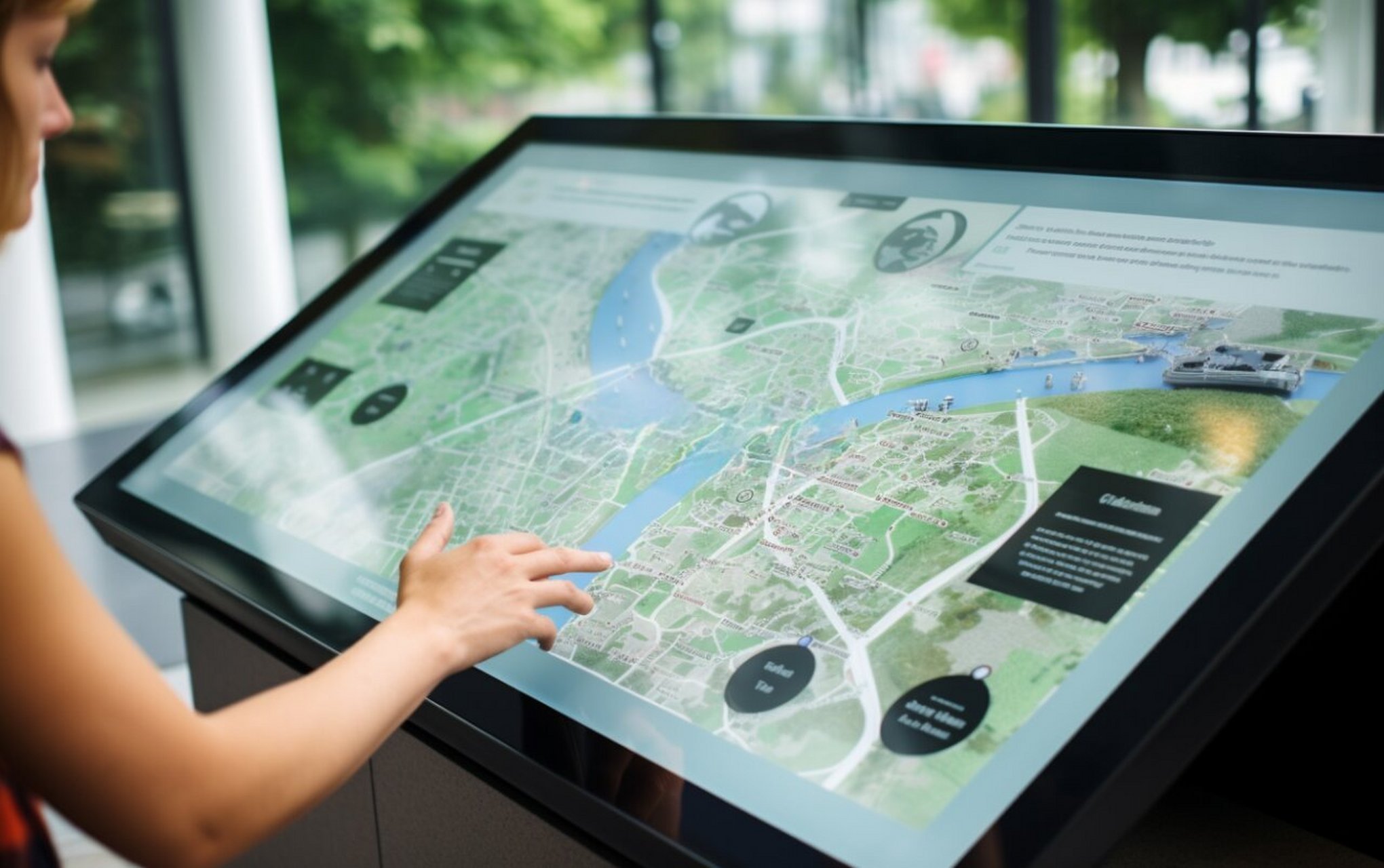 Écran de navigation intelligent | Nouvelle application de l'affichage numérique