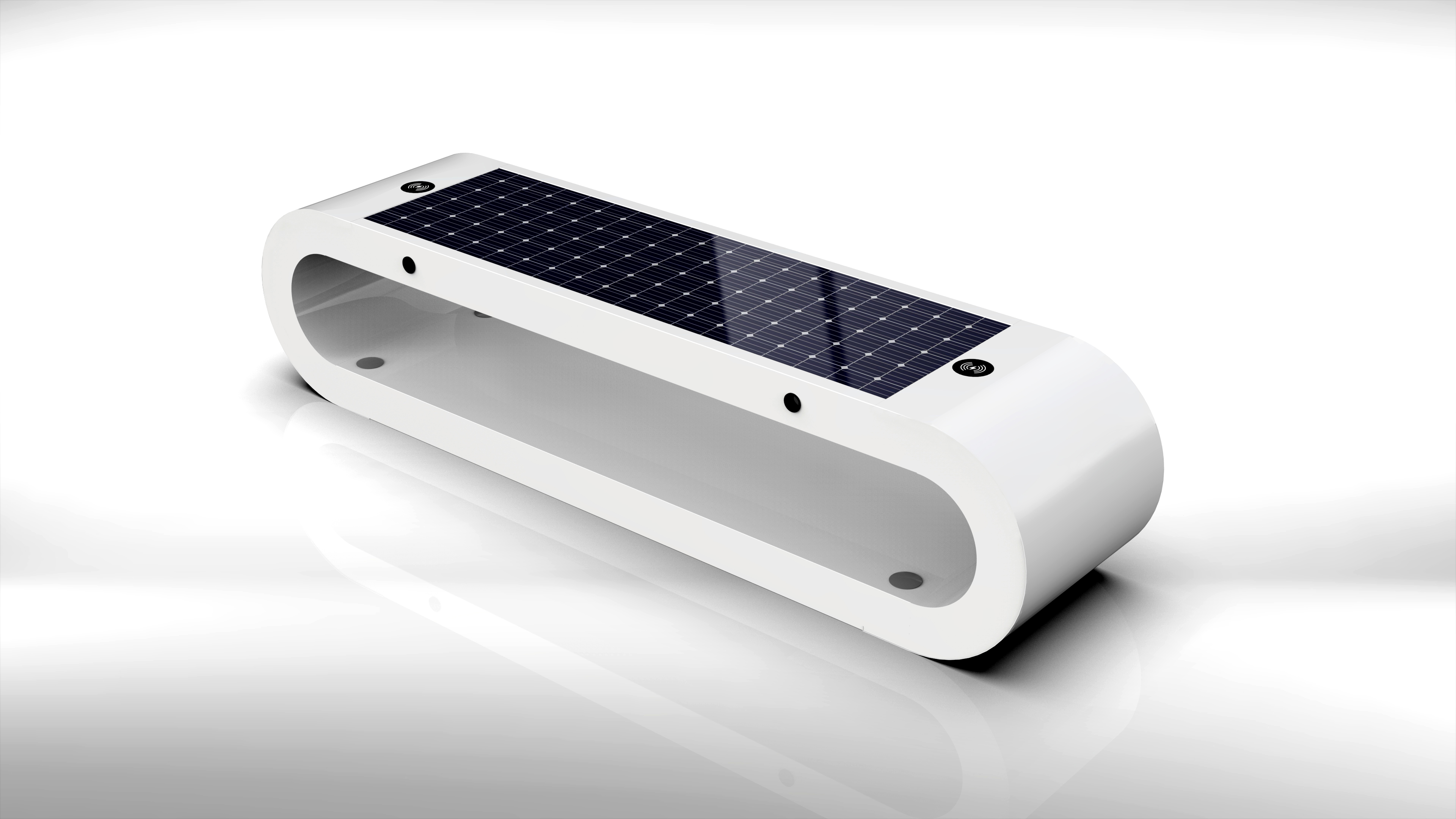 Les sièges intelligents à énergie solaire présentent leur « style technologique »