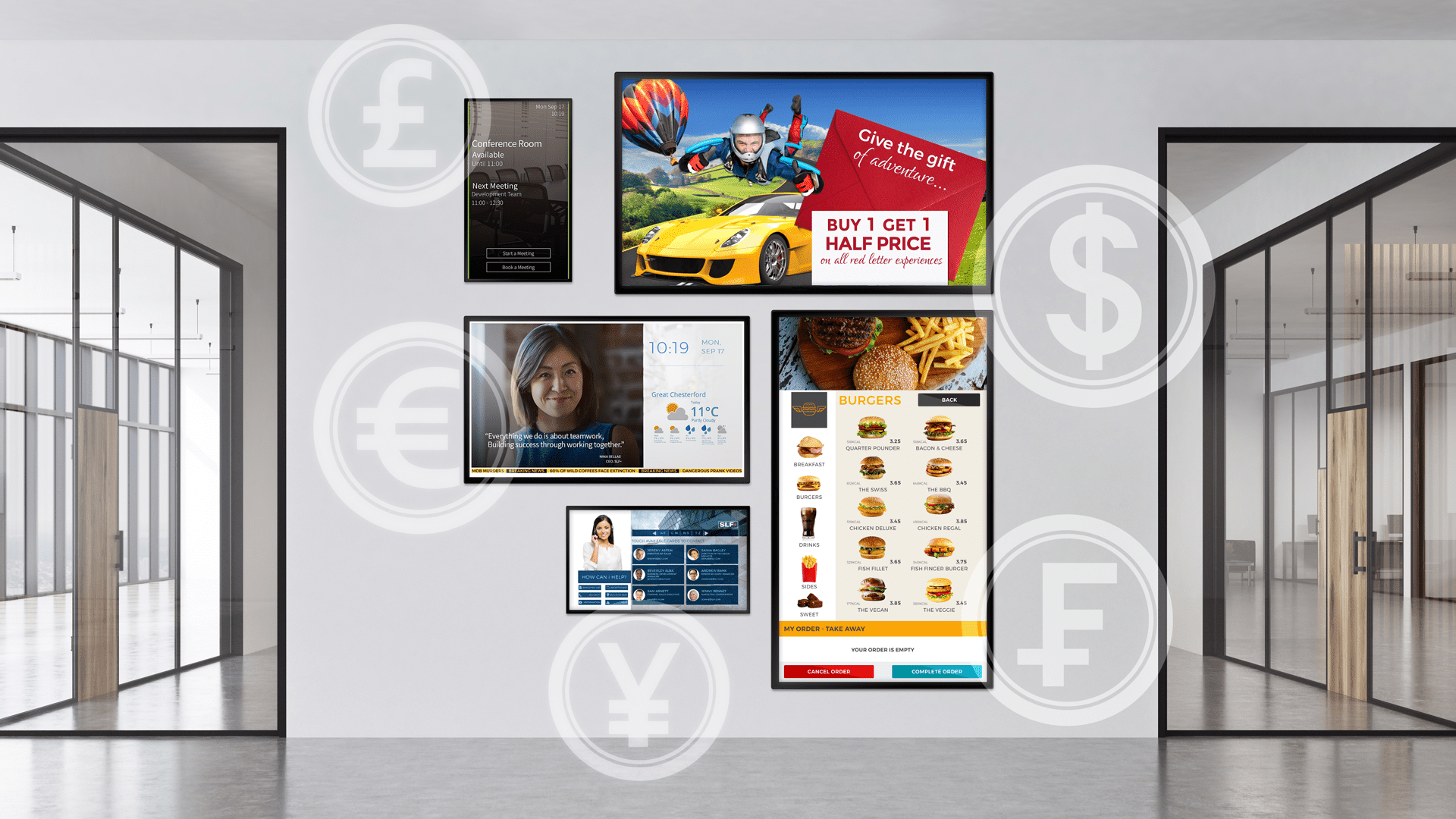 Écrans publicitaires intérieurs : outils de diffusion d’informations et de marketing dans les espaces commerciaux modernes